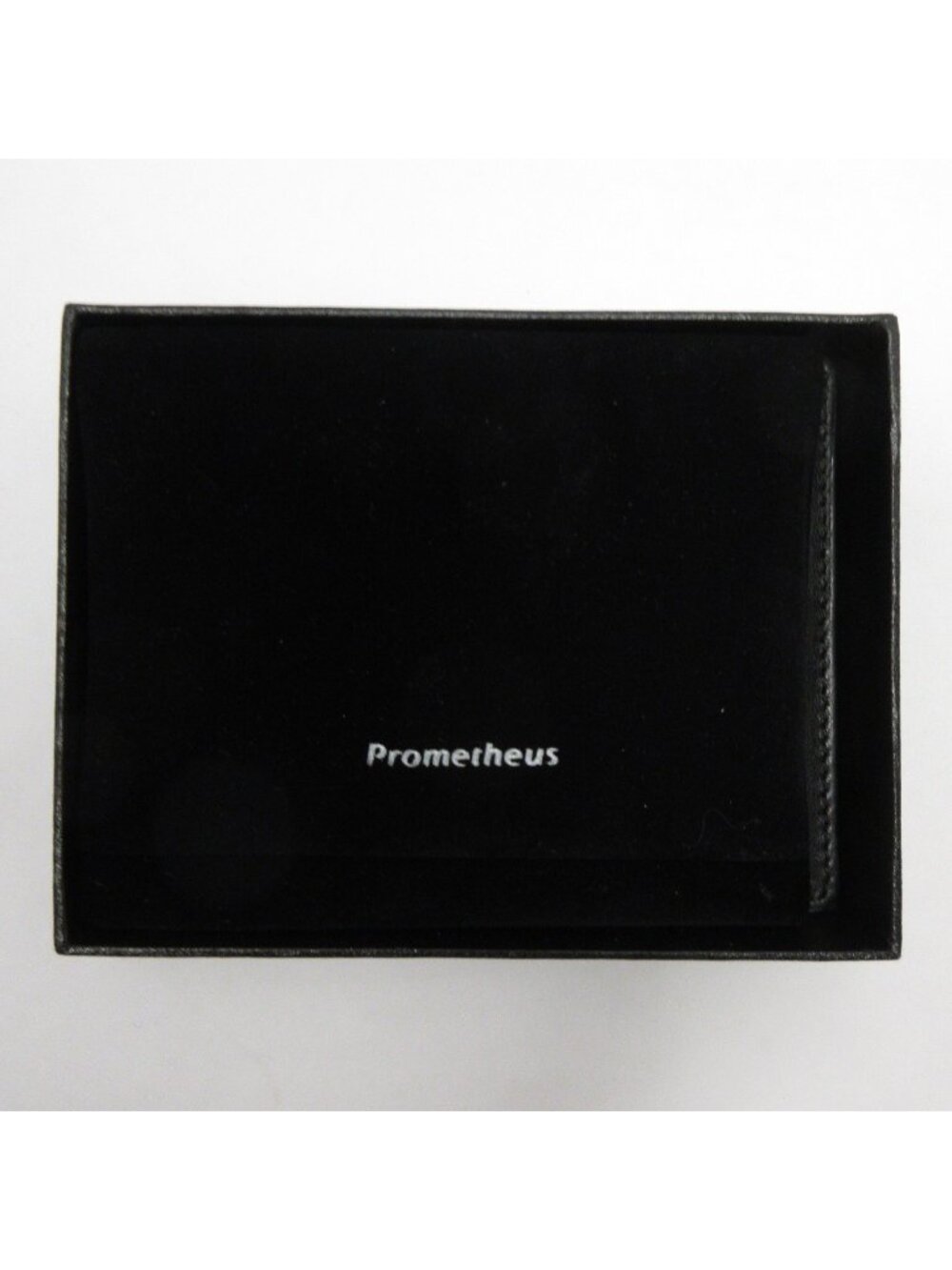 Prometheus Wallet One Size Bifold Leather Slim Classic Designer NEW